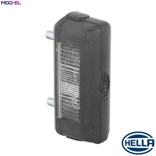 Licence plate light - light, 2ka