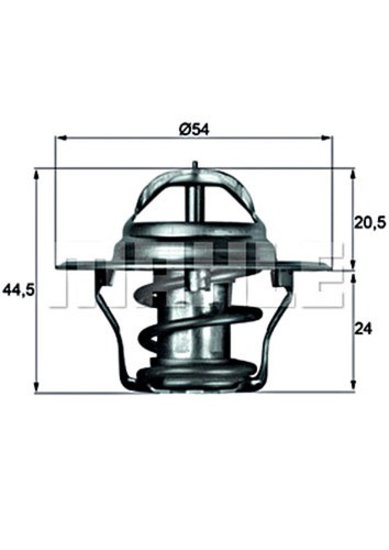 Coolant thermostat fits ford - thermostat,
