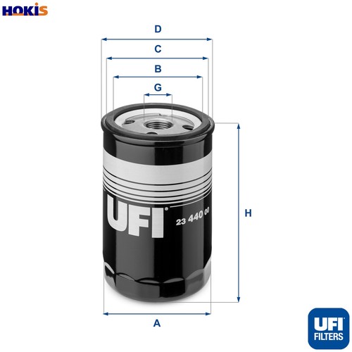 Oil filter 440 for - oil,