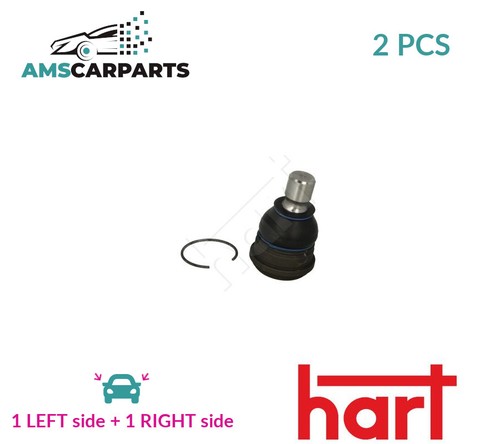 Suspension ball joint pair - ball,