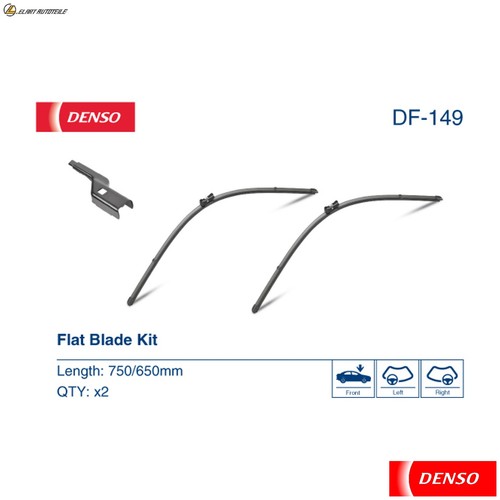 Wiper blade 149 for peugeot - for,
