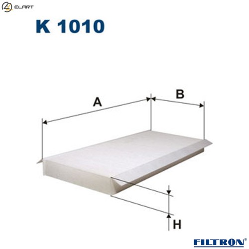 Filter cabin air 1010 for - filter, k
