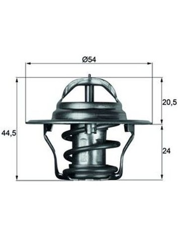 Fits mahle 87d - fits,