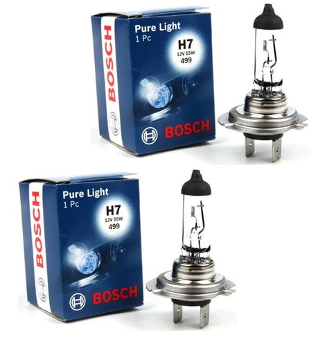 Bosch pure head light bulbs - head,