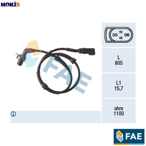 Sensor wheel speed - sensor, 78041