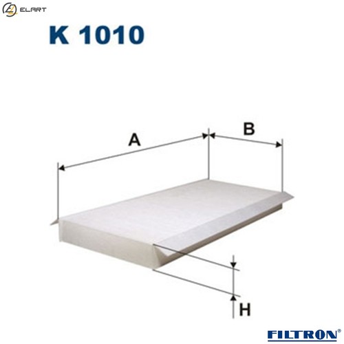 Filter cabin air - air, 1010