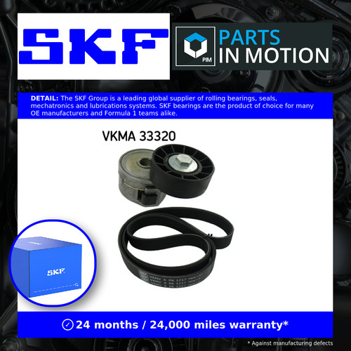 Drive belt kit vkma33320 skf - kit,