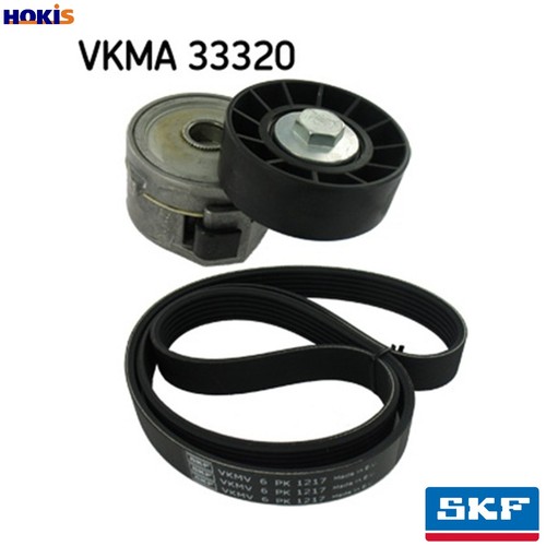 Vribbed belt set vkma 33320 - set,