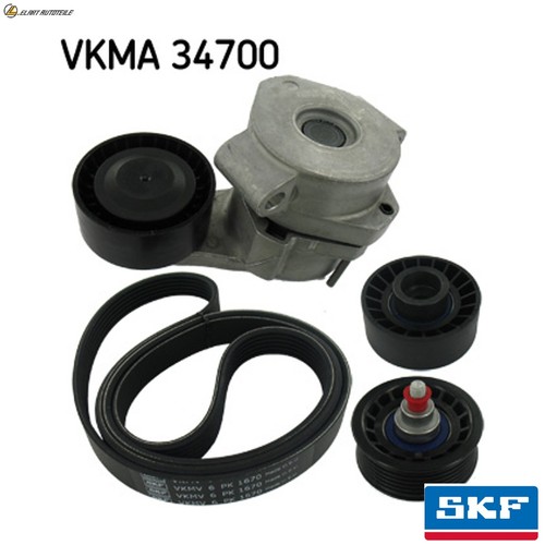 Vkma 34700 ribbed - belt, kit