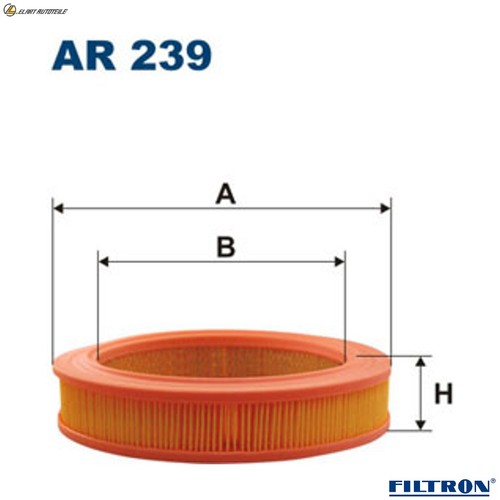 Air filter 239 for - ar,